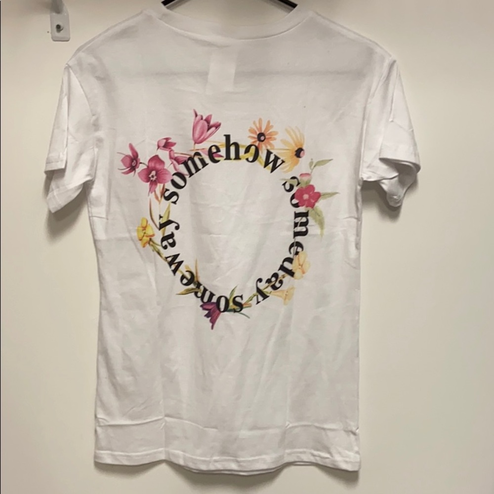 White Graphic Tee